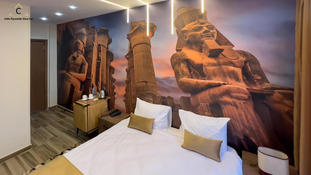 Celia Pyramids View Inn Nazlet el-Sîsi Екстериор снимка