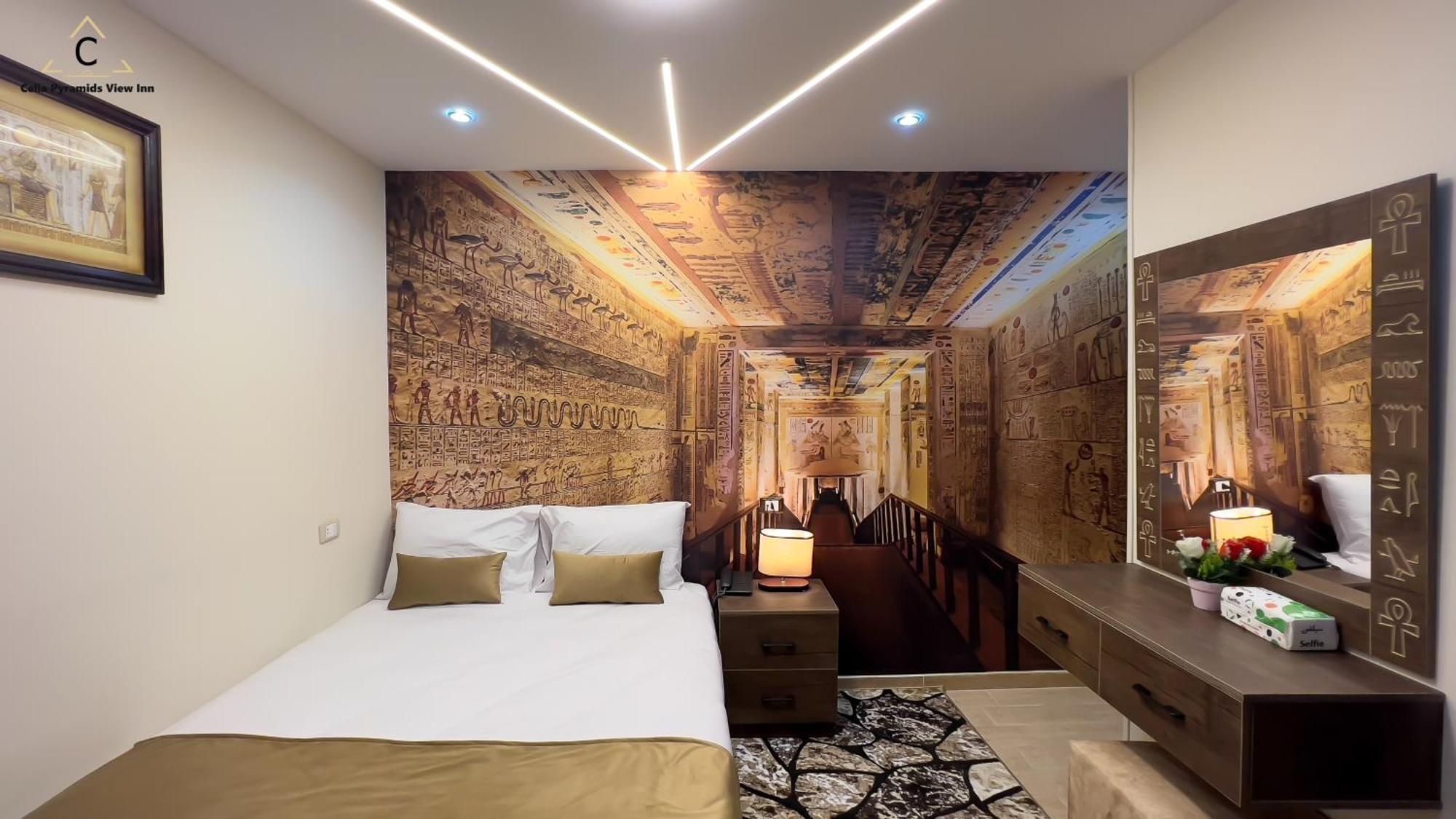 Celia Pyramids View Inn Nazlet el-Sîsi Екстериор снимка