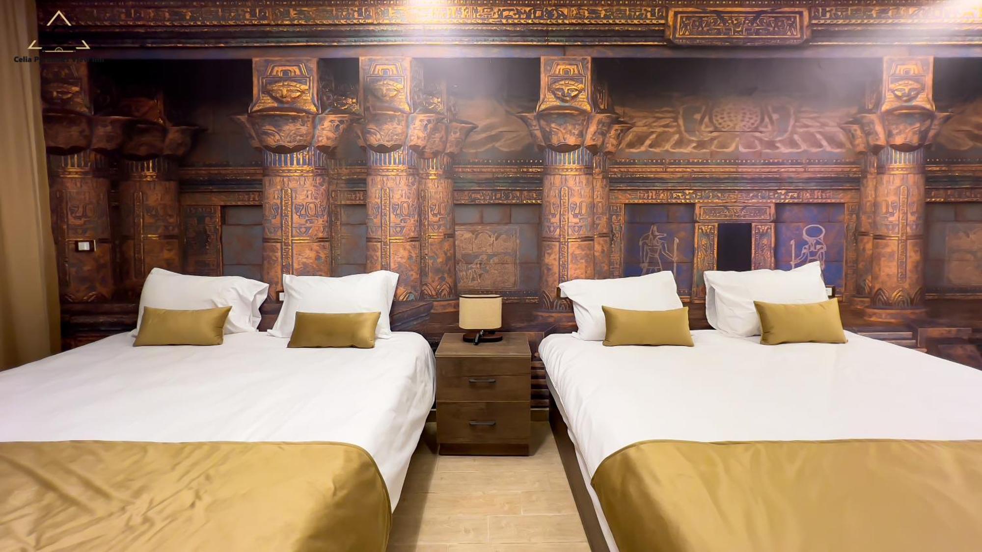Celia Pyramids View Inn Nazlet el-Sîsi Екстериор снимка