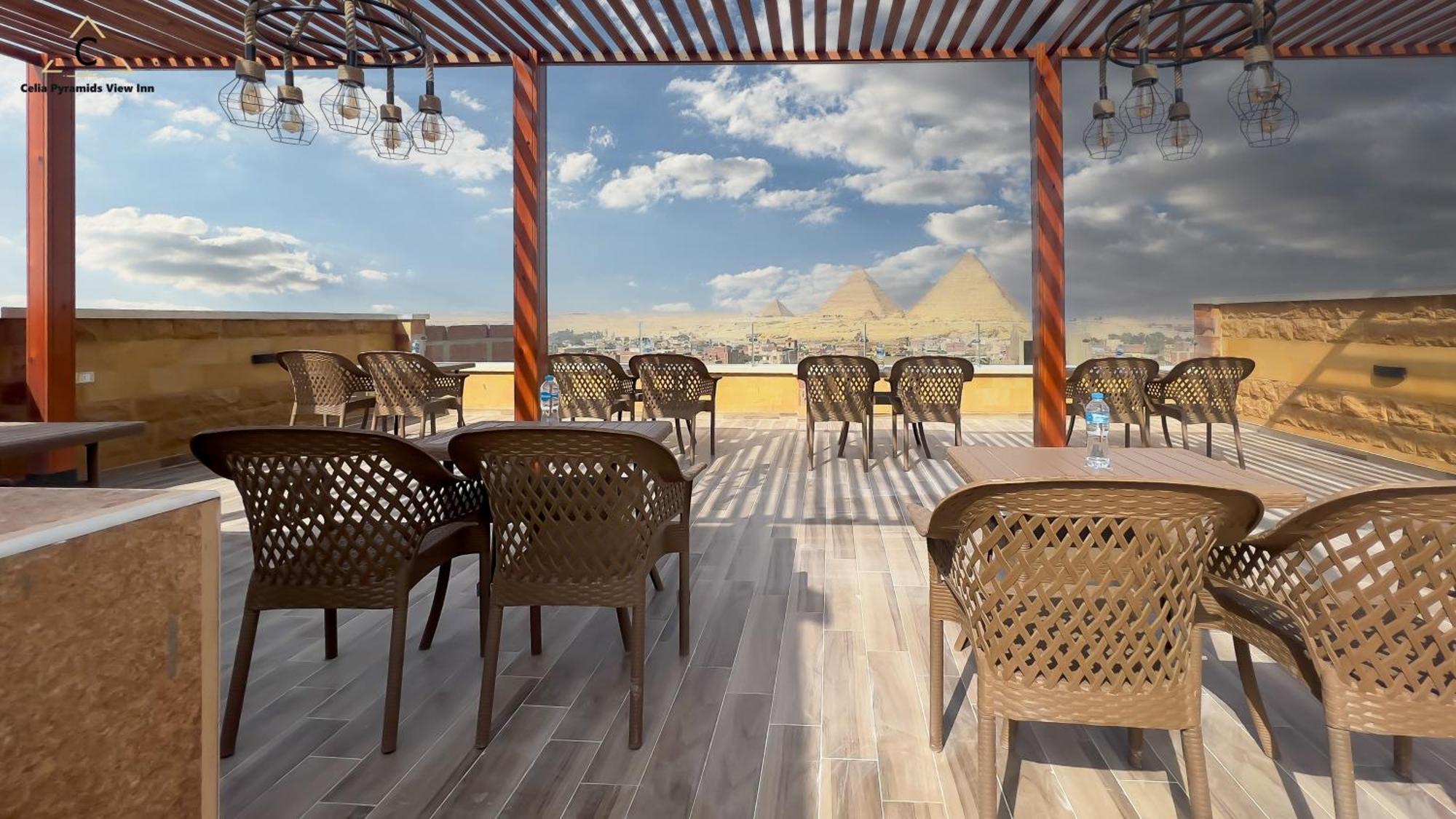 Celia Pyramids View Inn Nazlet el-Sîsi Екстериор снимка
