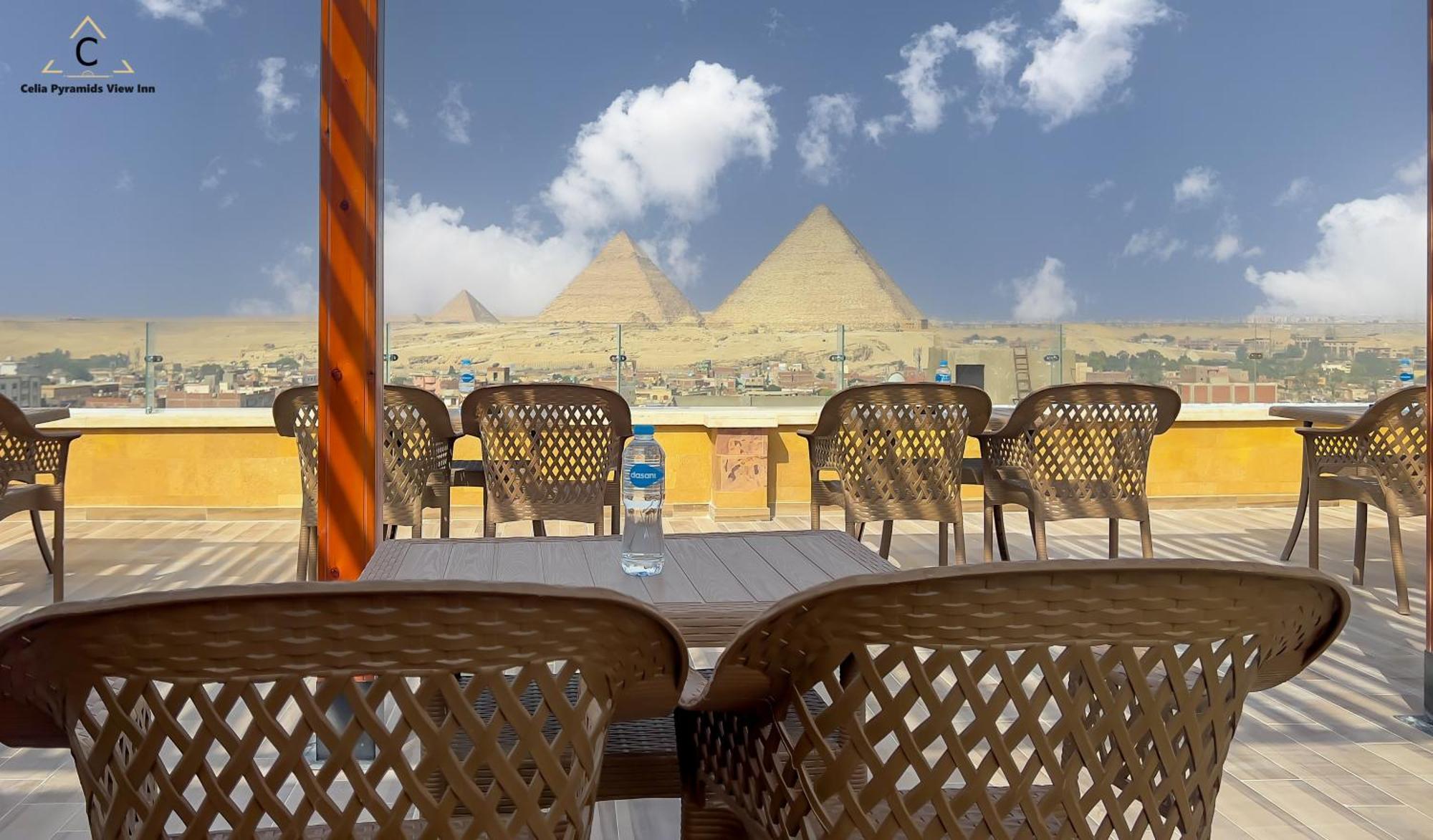 Celia Pyramids View Inn Nazlet el-Sîsi Екстериор снимка