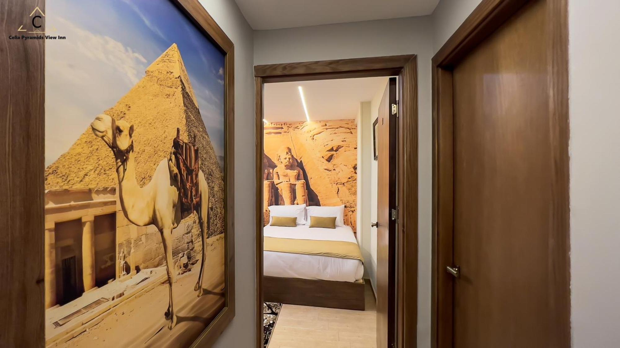 Celia Pyramids View Inn Nazlet el-Sîsi Екстериор снимка