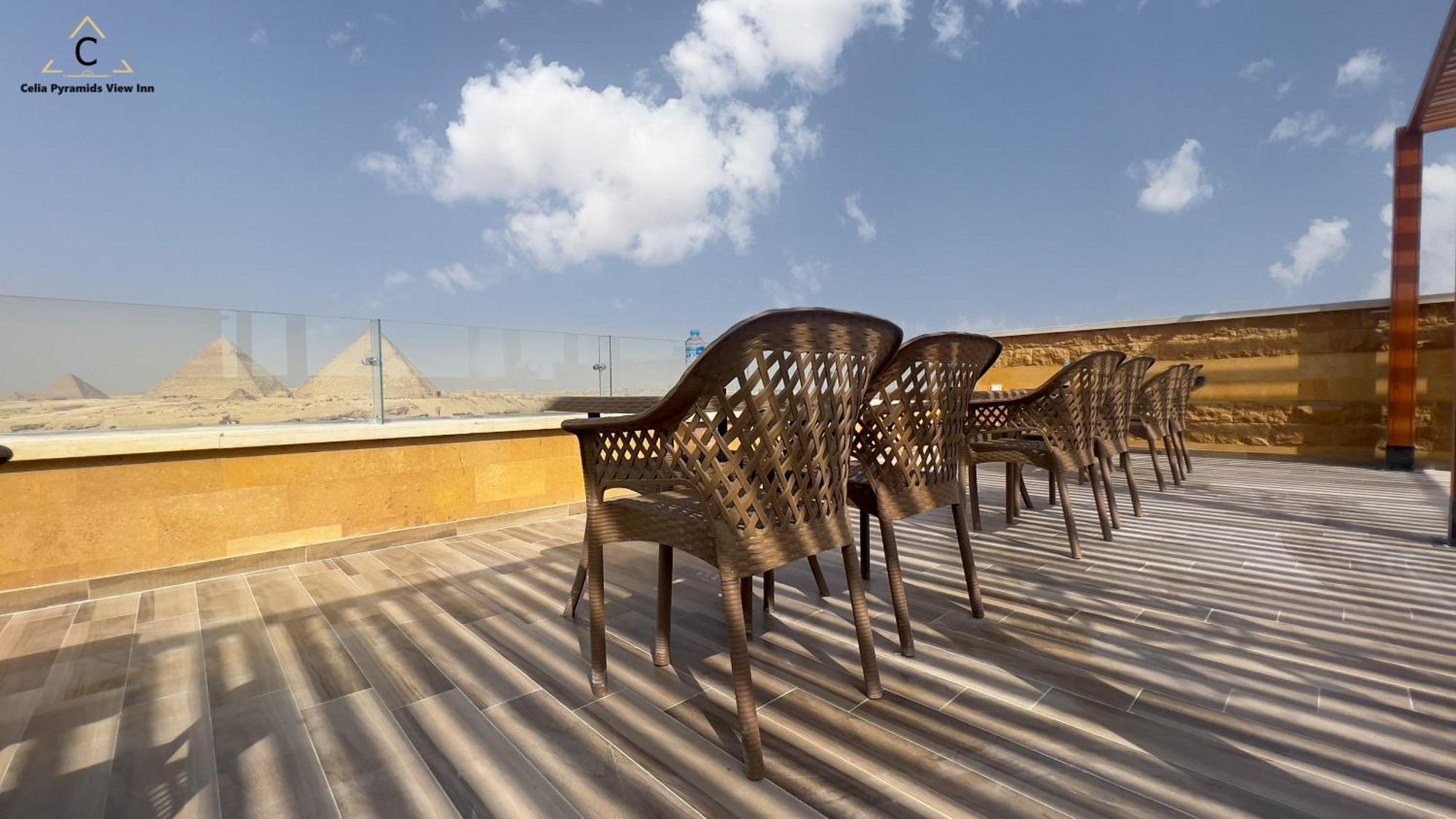 Celia Pyramids View Inn Nazlet el-Sîsi Екстериор снимка