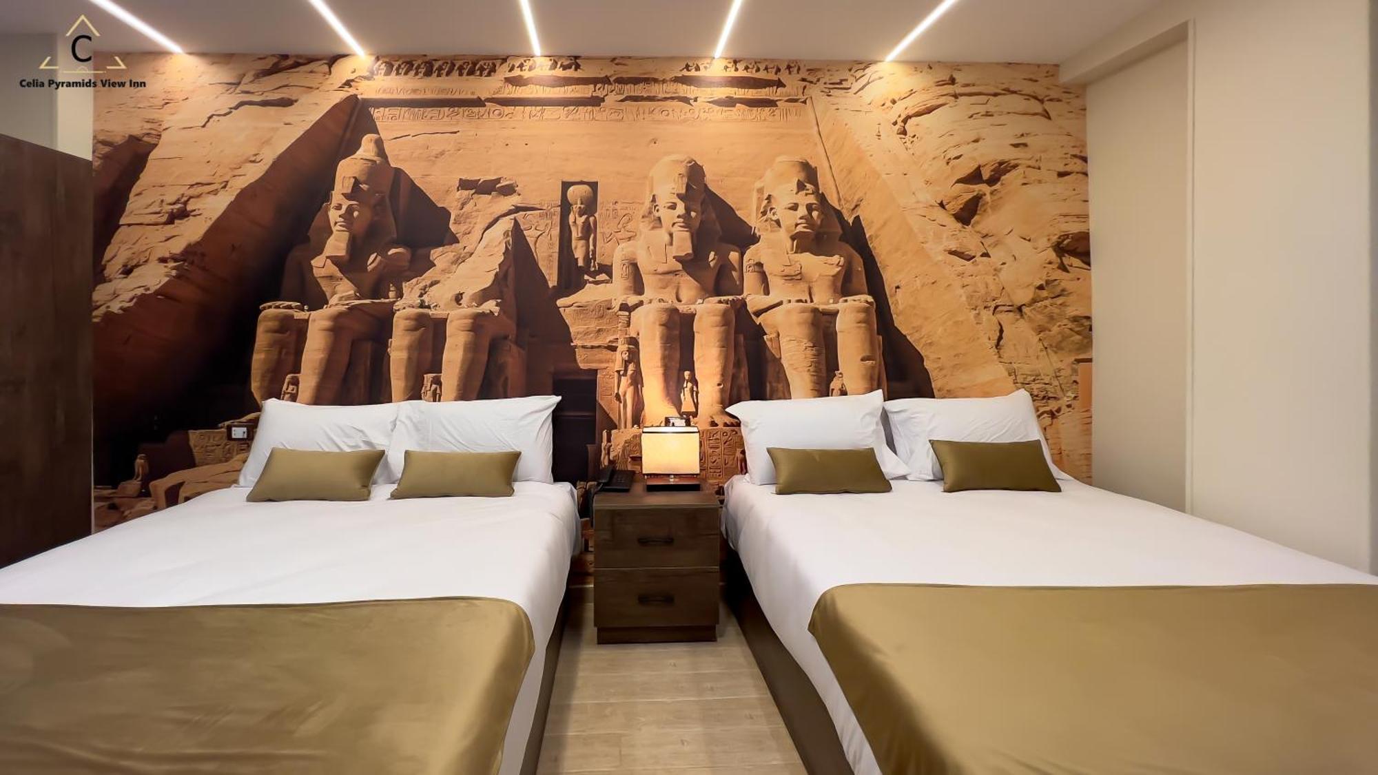 Celia Pyramids View Inn Nazlet el-Sîsi Екстериор снимка