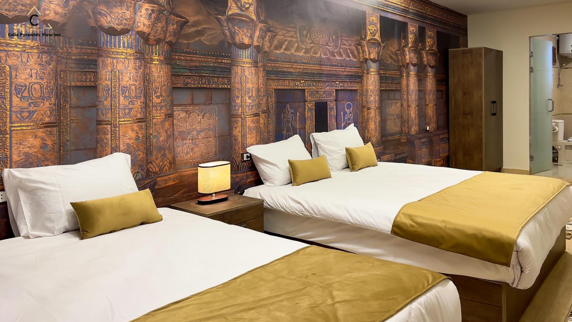 Celia Pyramids View Inn Nazlet el-Sîsi Екстериор снимка