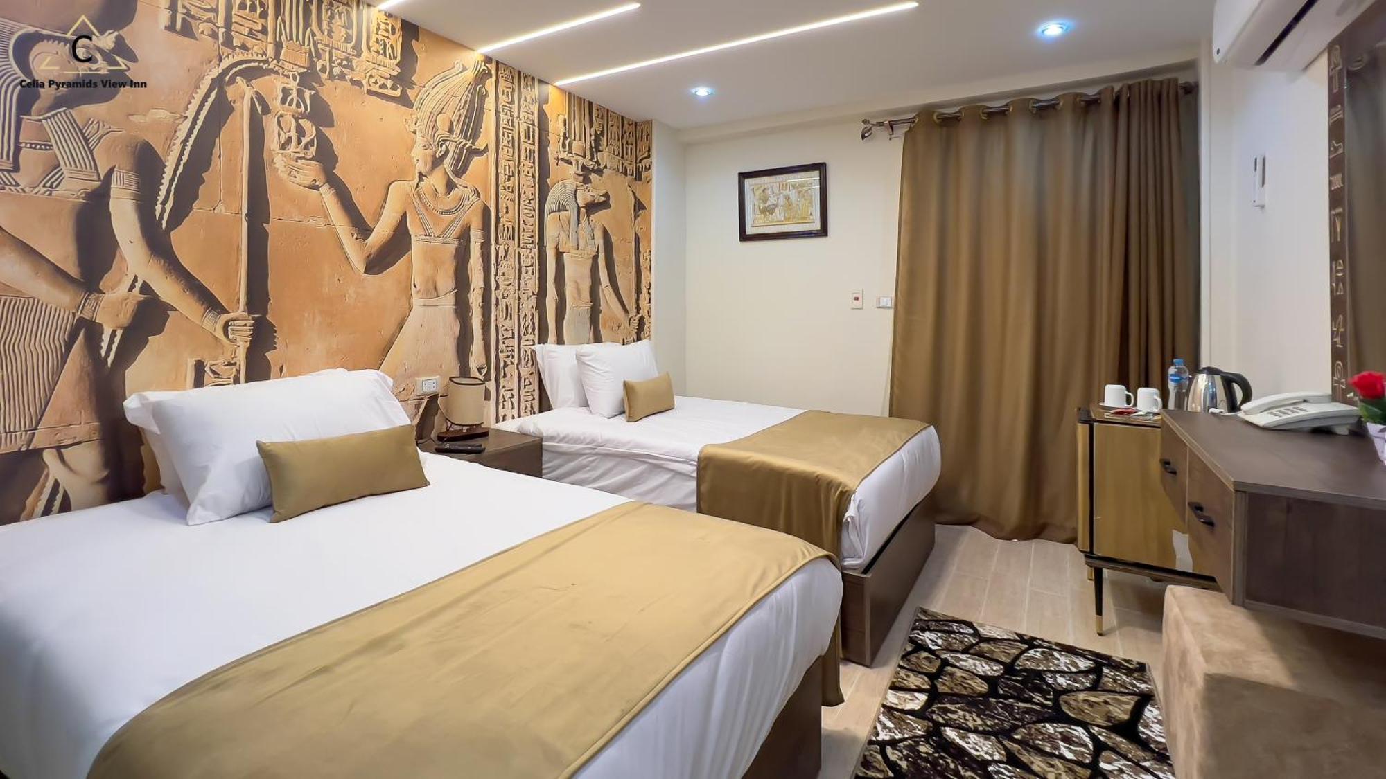 Celia Pyramids View Inn Nazlet el-Sîsi Екстериор снимка