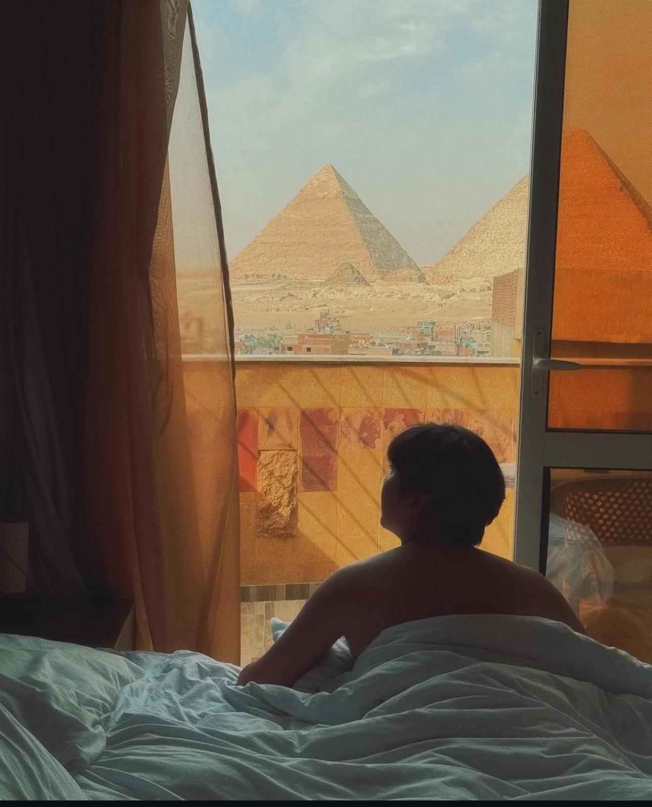 Celia Pyramids View Inn Nazlet el-Sîsi Екстериор снимка